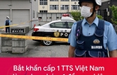 Bắt khẩn cấp 1 TTS Việt Nam dùng dao chém 1 đồng nghiệp người Việt khác