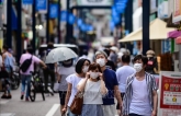 Nhật Bản: Cảnh báo tốc độ lây lan của COVID-19 gia tăng