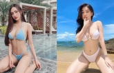 Đã mắt với 5 nàng hot girl Việt mặc bikini khoe thân hình nuột nà nóng bỏng