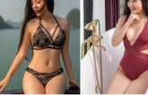 Thanh Hương “đốt mắt” người nhìn khi mặc bikini khoe vòng 3 căng mọng