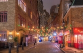 Stone Street, con phố lát đá cổ kính hơn 360 năm tuổi ở New York