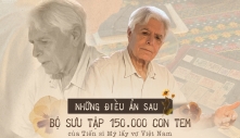 Những điều ẩn sau bộ sưu tập 150.000 con tem của Tiến sĩ Mỹ lấy vợ Việt Nam