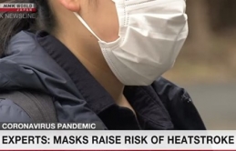 Chuyên gia Nhật Bản cảnh báo nguy cơ sốc nhiệt do đeo khẩu trang