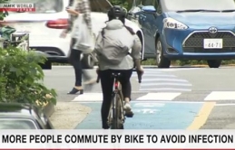 Sau COVID-19, ngày càng nhiều người Nhật dùng xe đạp thay thế giao thông công cộng