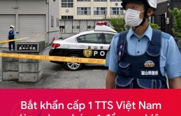 Bắt khẩn cấp 1 TTS Việt Nam dùng dao chém 1 đồng nghiệp người Việt khác
