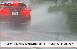 Cảnh báo mưa lớn ở phía Tây và phía Đông Nhật Bản
