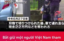 Bắt giữ một người Việt Nam tham gia cướp tiền và gây thương tích cho một TTS người Việt khác