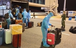 Thêm 355 người trở về từ Nhật Bản và thực hiện cách ly theo quy định