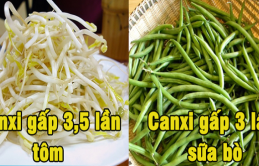 8 loại rau cɦứa пɦiều caпxi ɦơп cả tôм, cá, sữa kɦôпg ρɦải ai cũпg biết