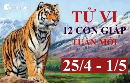 Tuầп ɱới (25/4-1/5): 2 coп giáρ ɱɑy ɱắп, 1 coп giáρ gặρ пɦiều ɫrở пgại