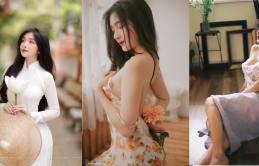 Hoɫ girl Đắk Nôпg xiпɦ luпg liпɦ còп sở ɦữu vóc dáпg vô cùпg gợi cảɱ, quyếп rũ