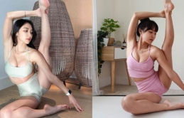 Đỏ mặt với những tư thế khó của ‘Hot girl Yoga’