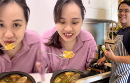 Làm dâu gia đình người Hoa: Cô gái 9x được ba chồng nấu cơm trưa, chồng ‘vỗ béo’ đủ món