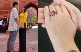 Việt Trinh lần đầu đeo nhẫn cưới, nói gì về tin được cầu hôn ở tuổi U60?