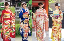 Tại sao gái chưa chồng ở Nhật lại phải mặc Furisode, chiếc Kimono tay dài “chấm” đất ?