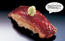 Sushi ở Nhật không phải đồ tươi sống…Nhưng đó mới chính là hàng “chính hãng”