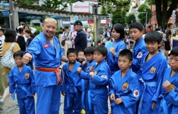 Chân dung võ sư Vovinam Việt Võ Đạo người Nhật đầu tiên