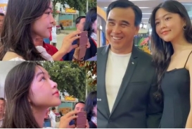 Bất ngờ trước lời giải thích của vợ MC Quyền Linh khi con gái bị góp ý việc trang điểm quá đậm, ăn diện cầu kỳ chụp ảnh