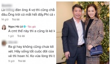 Vợ trẻ của Công Lý đáp trả gắt khi chồng bị mỉa mai chuyện lấy 4 vợ: 'Kẻ không ra gì'