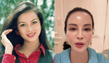 Nữ hoàng ảnh lịch xứ Nghệ tuổi 50 đẹp như giấc mơ, mặt mịn như gương, mê rèn dáng bên suối