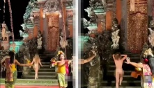 Du khách khỏa thân múa ở đền thiêng đối mặt án phạt gần 3 năm tù