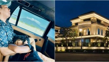 Sau ly hôn Lệ Quyên, chồng cũ đại gia U50 bận rộn chăm con, tặng bé biệt thự, siêu xe 30 tỷ