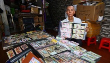 Người đàn ông Sài Gòn sưu tầm 300.000 vé số độc lạ