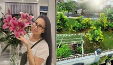 Mê mẩn không gian biệt thự 20 tỷ ngập sắc xanh của Cẩm Ly