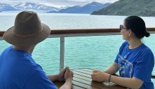 Khách Việt và hành trình đến Alaska bằng du thuyền