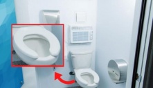 Lý do bệ bồn cầu ở nước ngoài thường có khoảng trống ở giữa