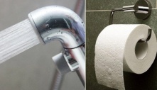 Nên chùi hay rửa sau khi “đi cầu”? Bài học lớn từ Mỹ – đất nước không bao giờ dùng vòi xịt