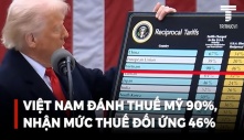 Ông Trump ký sắc lệnh thuế: Mỹ áp thuế 46% lên tổng 90% hàng hóa Việt Nam