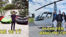 5 Rich Kid Việt sang có tiếng: người di chuyển bằng phi cơ riêng, người nhận quà 16 tỷ