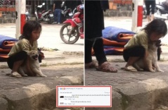 Nhà nghèo không đủ tiền trang trải, cô bé dân tộc ngậm ngùi đem bán chó cưng khiến ai cũng nghẹn ngào: “Em sang nhà người phải ngoan nhé”