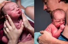 The Sweet Birth Story Behind This Newborn's ‘Pout’ Face