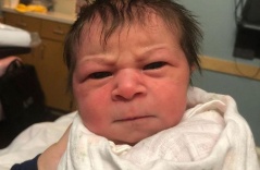 From an Angry-Faced Newborn to a Hilarious Toddler: The Transformation of a Year-Old Baby