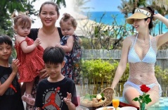 Loạt mỹ nhân Việt đông con: 'Nghiện' đẻ, chi tiền tỷ nuôi con