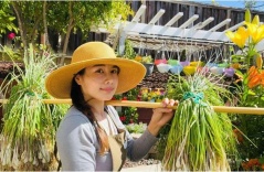 Nhớ quê da diết, nữ Việt kiều chi 500 triệu tự xây khu vườn đẹp như tranh, mỗi ngày dành 5 tiếng chăm bón