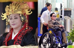 'Võ Tắc Thiên' 3 đời chồng: Não chấn thương khi quay phim, tuổi già bệnh tật phải ngồi xe lăn