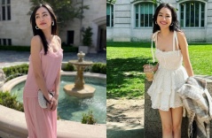 Sau 2 năm sang Mỹ định cư, nàng hậu Việt gây lo lắng khi tiết lộ nguyên nhân khiến cơ thể gầy gò