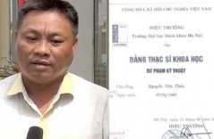 Chuyện 'lạ' tại Hà Nội: Không có bằng tốt nghiệp THPT nhưng vẫn có bằng Thạc sỹ