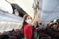 Vì sao tiếp viên không về nhà sau khi hạ cánh?