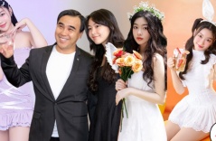 Không nhận ra con gái Quyền Linh, trổ mã chuộng váy siêu ngắn phô chân dài, Hoa hậu sáng giá là đây