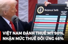 Ông Trump ký sắc lệnh thuế: Mỹ áp thuế 46% lên tổng 90% hàng hóa Việt Nam