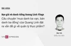 Kẹo giả và danh tiếng Quang Linh Vlogs