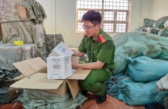 Nóng: Triệt phá đường dây buôn bán dầu gội, kem đánh răng giả quy mô lớn ở Nghệ An