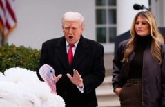 Ông Trump xá tội cho gà tây