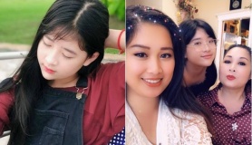 Con gái út “gây sốt” từ nhỏ của NSND Hồng Vân giờ lớn nhiều thay đổi, to cao ngang ngửa mẹ
