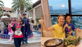 Con trai Ngô Kiến Huy ở Mỹ nay tròn 10 tuổi: Thông minh và giống bố như đức