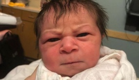From an Angry-Faced Newborn to a Hilarious Toddler: The Transformation of a Year-Old Baby